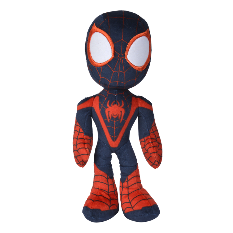 Marvel plush spiderman miles morales glow in dark 25 cm 